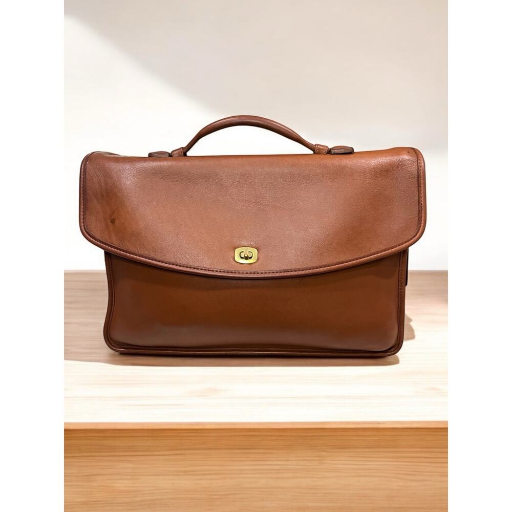 Vintage Coach 5265 Lexington Brief Bag - Picture 3 of 16